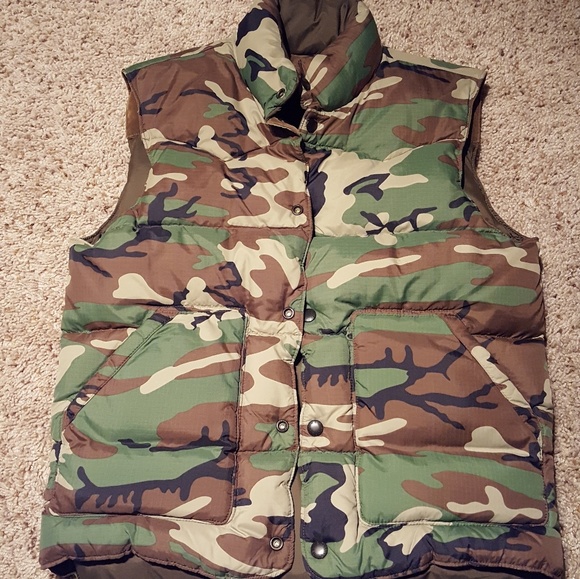 ralph lauren camo vest